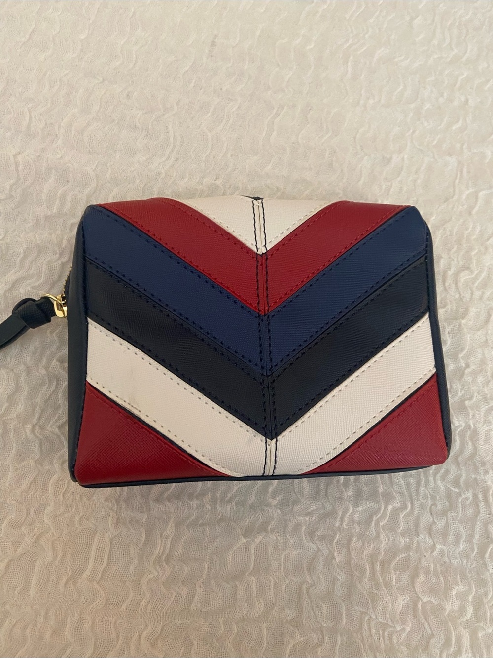 HARRODS STRIPED POUCH - Picture 6 of 6
